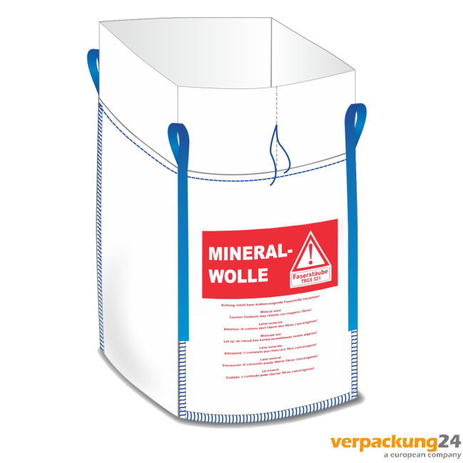 Big Bag Mineralwolle KMF 70x70x70cm - 0,34cbm 