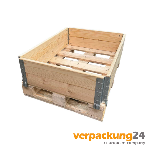 Holzaufsatzrahmen 600x800x200mm für halbe Europalette 