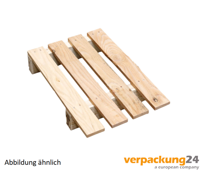 Einwegpalette 400x600mm, Tragkraft ~250kg (IPPC mit Stempel) 