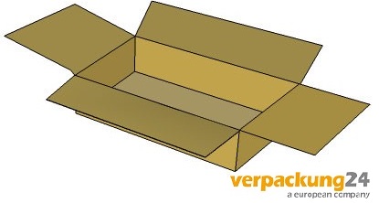 Karton 550x215x110mm, Fefco 0201, 1.20C, Innenmaß, 600 Stk./Pal. 