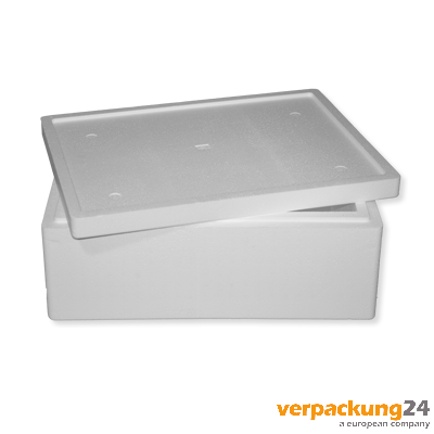 Styroporbox 54,20 Liter, WS: 50mm, 16 St./VE, 730x530x290mm(AM), 630x430x200mm(IM) 