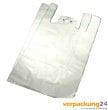 Hemdchentragetaschen HDPE weiß, 300 + 180 x 550 mm 