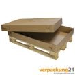 WP-Deckel für Europalette / Aufsatzrahmen 800x1200mm 